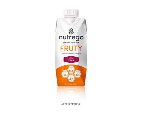 Nutrego Fruty 330 ml Kirsche Nahrungsergänzungsmittel